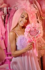 FARRAH ABRAHAM - Christmas Photoshoot at Pink Palace in Los Angeles 12/16/2018