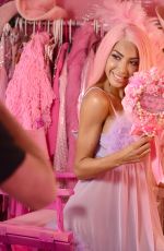 FARRAH ABRAHAM - Christmas Photoshoot at Pink Palace in Los Angeles 12/16/2018