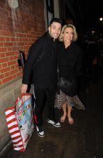 FAYE TOZER Leaves Strictly Come Dancing Rehearsals in London 12/06/2018