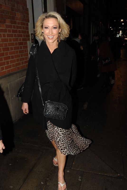 FAYE TOZER Leaves Strictly Come Dancing Rehearsals in London 12/06/2018