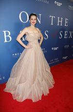 FELICITY JONE at On the Basis of Sex Premiere in New York 12/16/2018