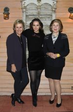 FELICITY JONES at a Dinner Celebrating On the Basis of Sex in New York 12/17/2018