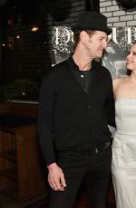 FELICITY JONES at Dujour Magazine Winter Issue Celebration in New York 12/17/2018