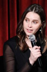 FELICITY JONES at On the Basis of Sex Academy Screening in New York 12/13/2018