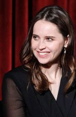 FELICITY JONES at On the Basis of Sex Academy Screening in New York 12/13/2018