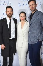 FELICITY JONES at On the Basis of Sex Screening in Washington D.C. 12/11/2018