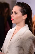FELICITY JONES at On the Basis of Sex Screening in Washington D.C. 12/11/2018