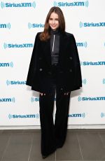 FELICITY JONES at SiriusXM Entertainment Weekly Radio Spotlight in New York 12/13/2018