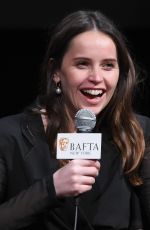 FELICITY JONES at Timestalks in New York 12/18/2018
