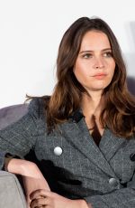FELICITY JONES at Women Rule Summit in Washington, D.C. 12/11/2018