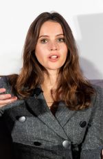FELICITY JONES at Women Rule Summit in Washington, D.C. 12/11/2018
