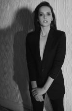 FELICITY JONES in The Edit by Net-a-porter, December 2018