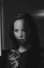 FELICITY JONES in The Edit by Net-a-porter, December 2018