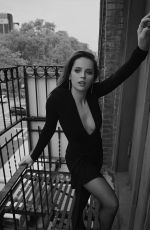 FELICITY JONES in The Edit by Net-a-porter, December 2018