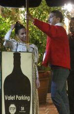 FKA TWIGS and Shia Labeouf Out for Dinner 12/24/2018