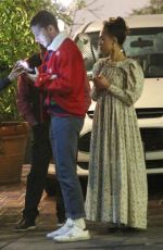 FKA TWIGS and Shia Labeouf Out for Dinner 12/24/2018