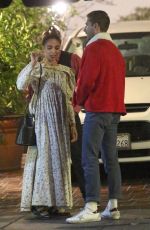 FKA TWIGS and Shia Labeouf Out for Dinner 12/24/2018