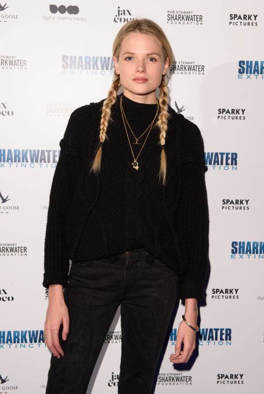 GABRIELLA WILDE at Sharkwater Extinction Premiere in London 12/18/2018