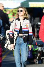 GENEVIEVE HANNELIUS at Farmers Market in Los Angeles 12/16/2018