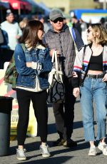 GENEVIEVE HANNELIUS at Farmers Market in Los Angeles 12/16/2018