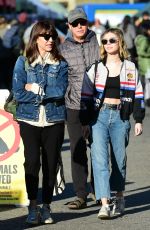 GENEVIEVE HANNELIUS at Farmers Market in Los Angeles 12/16/2018