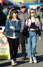 GENEVIEVE HANNELIUS at Farmers Market in Los Angeles 12/16/2018