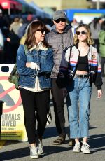 GENEVIEVE HANNELIUS at Farmers Market in Los Angeles 12/16/2018