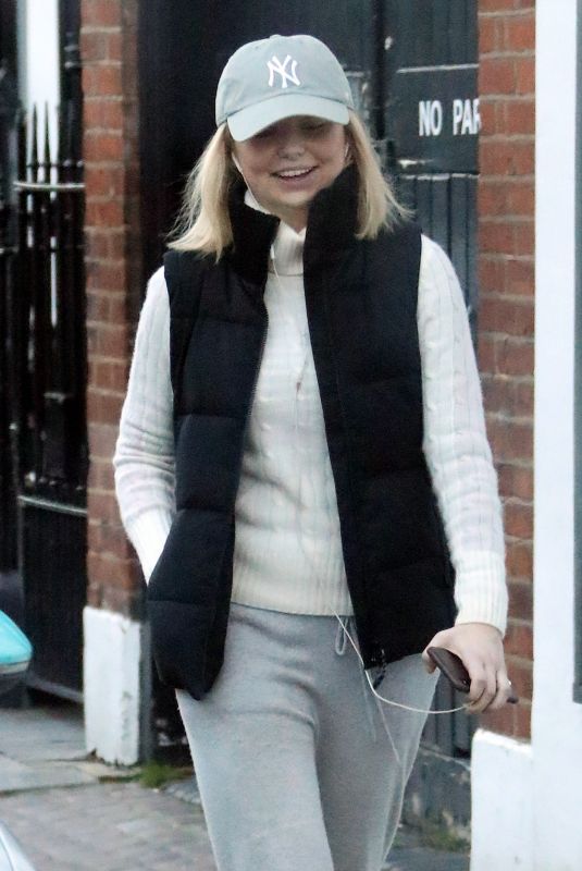 GEORGIA TOFFOLO Out and About on Kings Road in London 12/24/2018