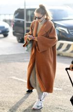 GIGI HADID Arrives at Airport in Milan 12/06/2018