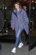 GIGI HADID Arrives at Her Apartment in New York 12/10/2018