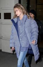 GIGI HADID Arrives at Her Apartment in New York 12/10/2018