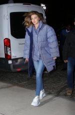 GIGI HADID Arrives at Her Apartment in New York 12/10/2018