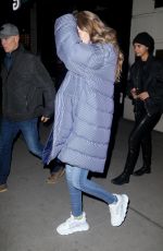 GIGI HADID Arrives at Her Apartment in New York 12/10/2018