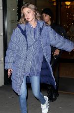 GIGI HADID Arrives at Her Apartment in New York 12/10/2018