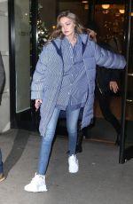 GIGI HADID Arrives at Her Apartment in New York 12/10/2018