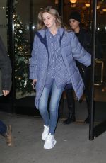 GIGI HADID Arrives at Her Apartment in New York 12/10/2018
