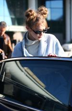 GIGI HADID Arrives in Milan 12/05/2018