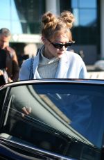 GIGI HADID Arrives in Milan 12/05/2018