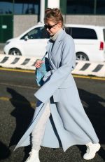 GIGI HADID Arrives in Milan 12/05/2018