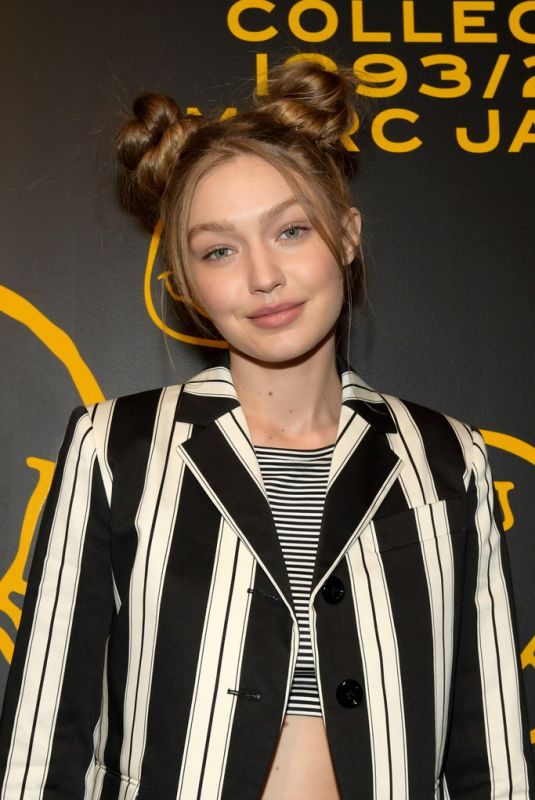 GIGI HADID at Marc Jacobs Redux Grunge Collection/Marc Jacobs Madison Opening 12/03/2018