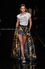 GIGI HADID at Versace Pre-fall 2019 Runway Show in New York 12/02/2018