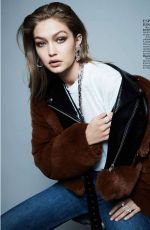 GIGI HADID in Madame Figaro, December 2018