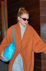 GIGI HADID Leaves Her Apartment in New York 12/06/2018