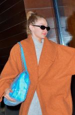 GIGI HADID Leaves Her Apartment in New York 12/06/2018