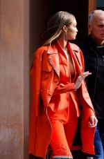 GIGI HADID Out and About in New York 12/11/2018
