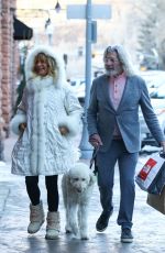 GOLDIE HAWN Out Shopping in Aspen 12/23/2018