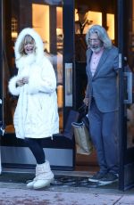 GOLDIE HAWN Out Shopping in Aspen 12/23/2018