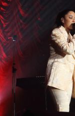 GRACE CARTER at Streets of London Fundraiser Charity Concert at Wembley Arena 12/20/2018