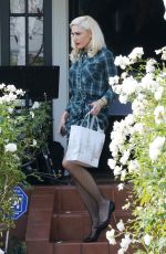 GWEN STEFANI at a Church Service in Los Angeles 12/23/2018