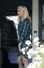GWEN STEFANI at a Church Service in Los Angeles 12/23/2018